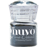 Nuvo Embossing Powder Fine Detail Jet Black