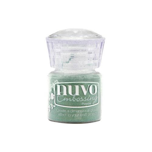 Nuvo Embossing Powder .74oz Pearled Pistachio