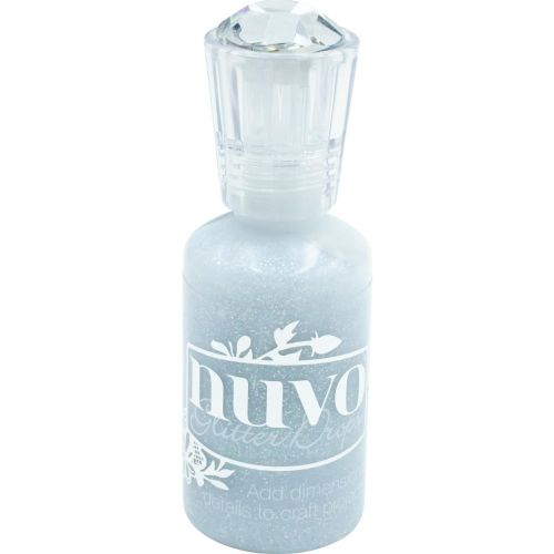 Nuvo Glitter Drops 1.1oz Silver Crystals