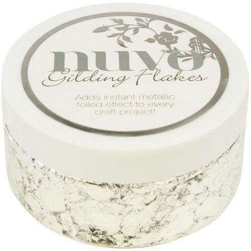 Nuvo Gilding Flakes 6.8oz Silver Bullion