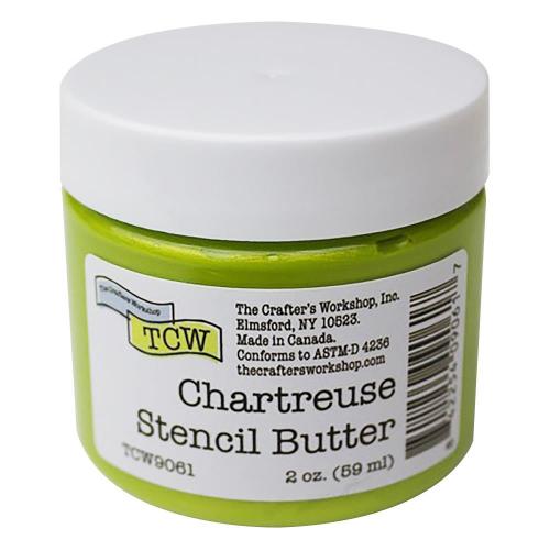 The Crafter's Workshop - Chartreuse Stencil Butter