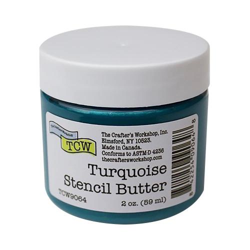 The Crafter's Workshop -  Turquoise Stencil Butter