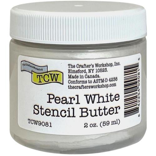 The Crafter's Workshop - Stencil Butter Pearl White