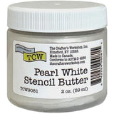 The Crafter's Workshop - Stencil Butter Pearl White