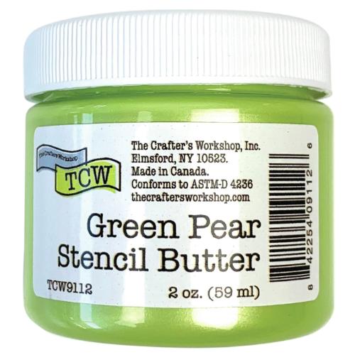 The Crafter's Workshop - Stencil Butter 2oz-Green Pear