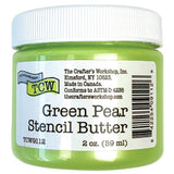 The Crafter's Workshop - Stencil Butter 2oz-Green Pear