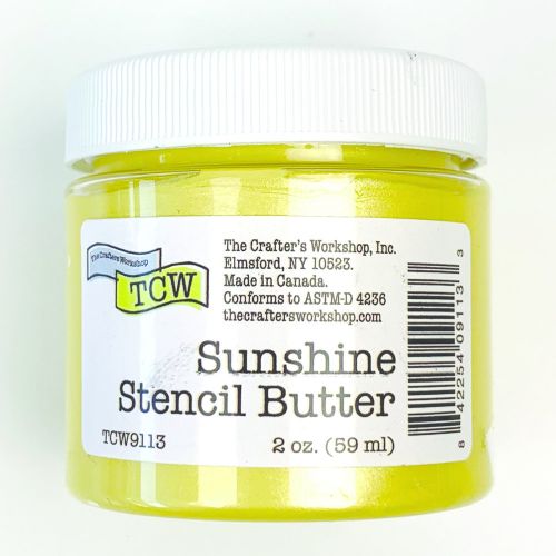 The Crafter's Workshop Sunshine Stencil Butter 2 oz.