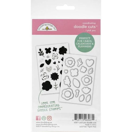 Doodlebug Design - doodle cuts: 6587 I Pick You