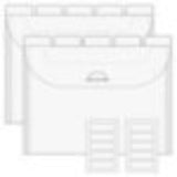 The Organized Option - 4 x 6" Flip Flap Pocket - 10 Pack