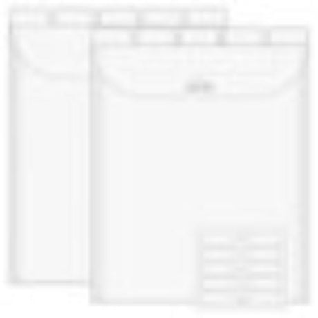 The Organized Option - 8.5 x 11" Flip Flap Pocket - 10 Pack - Postage as per Actual
