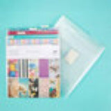 The Organiszed Option - 12 x 12" Flip Flap Pocket - 10 Pack - Postage as per Actual