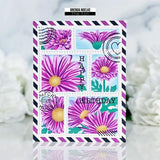 The Ton Stamps - Postage: Daisies Layering Stencils