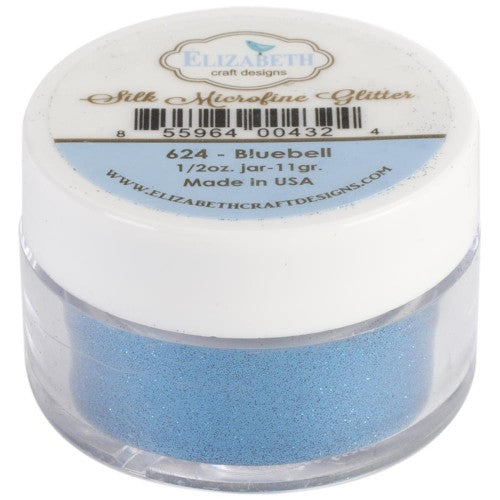 Elizabeth Craft Designs Silk Microfine Glitter .5oz Bluebell