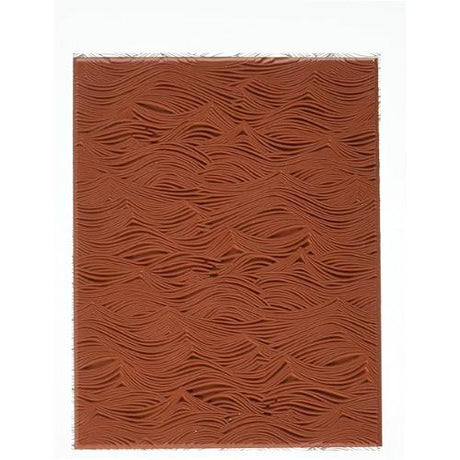 Hero Arts - CLiNGS Rubber Stamp: CG660 Waves Background