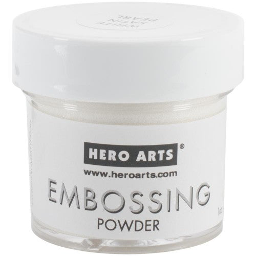 Hero Arts Embossing Powder White Satin Pearl