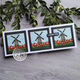 Hero Arts - Looking Glass Dies: DI883 Windmill Tulips