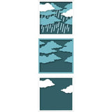 Hero Arts - Looking Glass Dies: DI887 Rain & Clouds