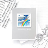 Hero Arts - Looking Glass Dies: DI887 Rain & Clouds