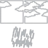 Hero Arts - Looking Glass Dies: DI887 Rain & Clouds
