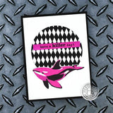 Hero Arts - Color Layering Stamp: CM536 Orca