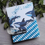 Hero Arts - Color Layering Stamp: CM536 Orca