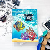 Hero Arts - Color Layering Stamp: CM538 Royal Angelfish