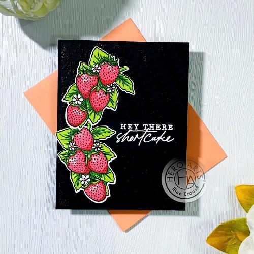 Hero Arts - Color Layering Stamp: CM539 Strawberries