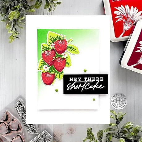 Hero Arts - Color Layering Stamp: CM539 Strawberries
