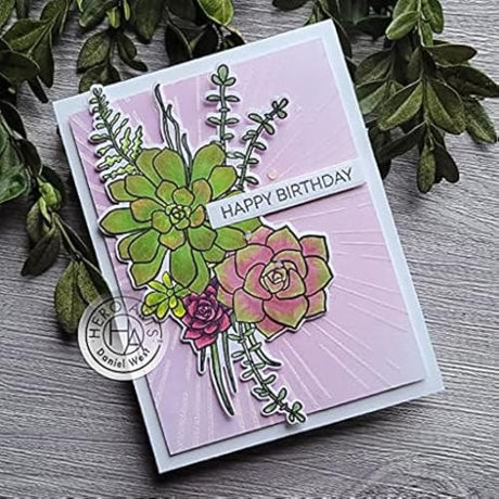Hero Arts - Frame Cuts: DI894 Succulent Bouquet