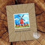 Hero Arts - Bold Prints Cling Stamp: CG844 Sun Ray