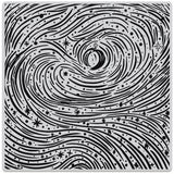 Hero Arts - Bold Prints Cling Stamp: CG853 Etched Winter Swirls