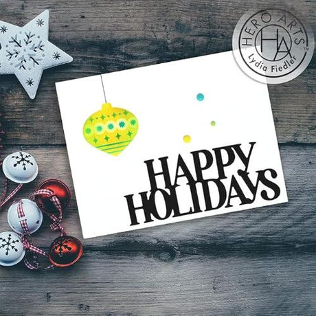 Hero Arts - Stencil Square: SA171 Layering Ornaments