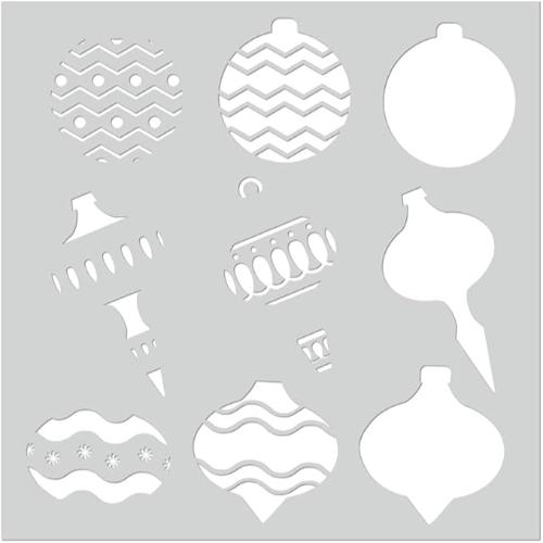 Hero Arts - Stencil Square: SA171 Layering Ornaments