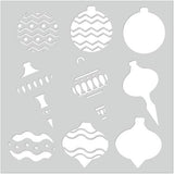 Hero Arts - Stencil Square: SA171 Layering Ornaments