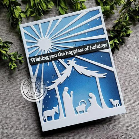 Hero Arts - Fancy Dies: DI930 Nativity Cover Plate