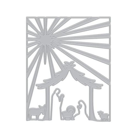 Hero Arts - Fancy Dies: DI930 Nativity Cover Plate