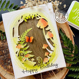 Hero Arts - Fancy Dies: DI936 Mushroom forest