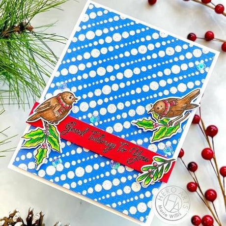 Hero Arts - Bold Prints Cling Stamp: CG859 String Dots