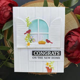 Hero Arts - Fancy Dies: DI967 Open Windows