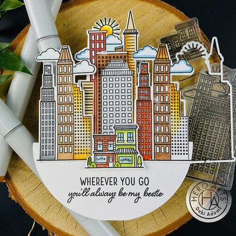 Hero Arts - Stamps: CM586 Wherever You Go