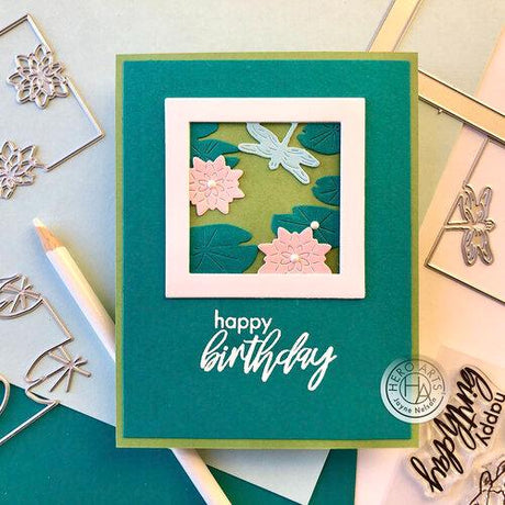 Hero Arts - Looking Glass: DF001 Lily Pond