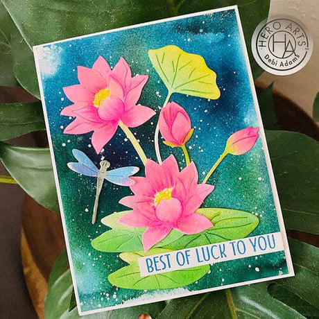 Hero Arts - Fancy Dies: DF002 Water Lillies