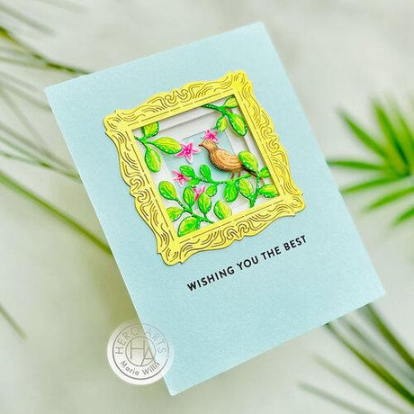 Hero Arts - Looking Glass Dies: DF007 Bird on a Branch