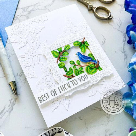 Hero Arts - Looking Glass Dies: DF007 Bird on a Branch