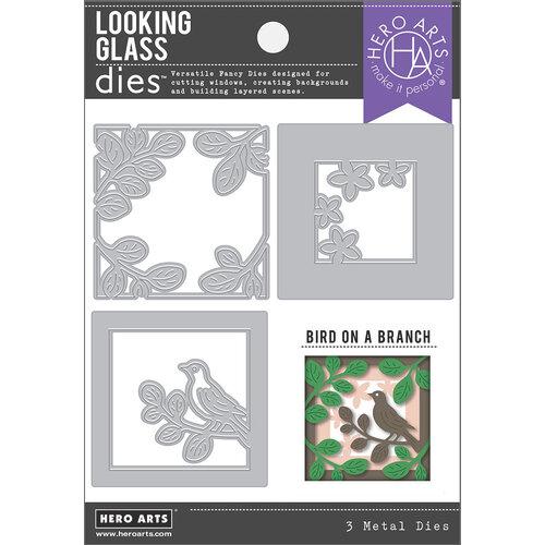 Hero Arts - Looking Glass Dies: DF007 Bird on a Branch