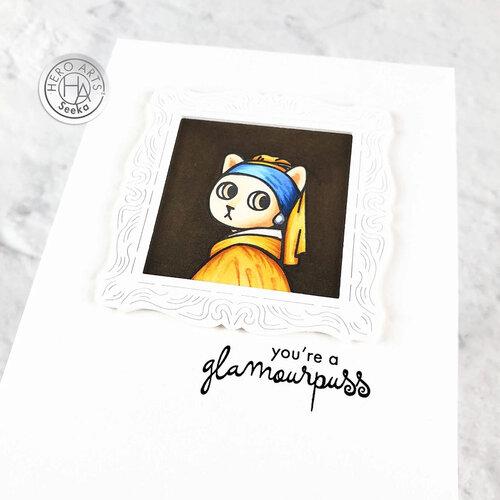 Hero Arts - Fancy Dies: DF009 Looking Glass Fine Art Frame