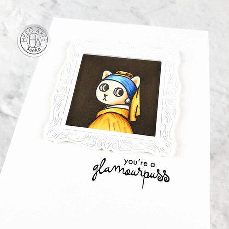 Hero Arts - Fancy Dies: DF009 Looking Glass Fine Art Frame