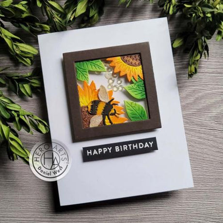 Hero Arts - Fanccy Looking Glass: DF017 Circle and Square Frames