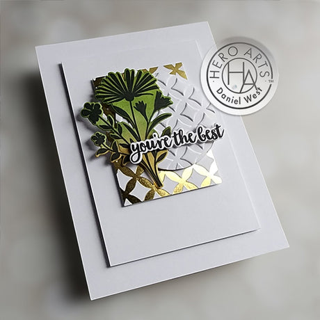 Hero Arts - Hot Foil Plate: HF114 Bold Graphic