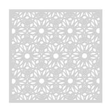Hero Arts - Stencil Square: SA227 Lacy Floral Stencil